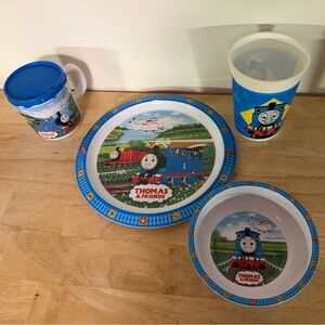 Thomas & Friends Blue Dinnerware Set